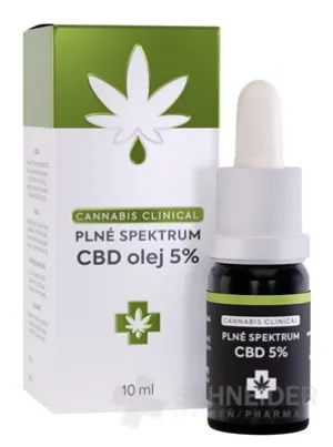 CANNABIS CLINICAL FULL SPECTRUM CBD-Öl 5 %