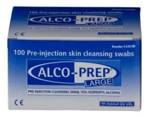 ALCO-PREP LARGE Alkohol-Tampons