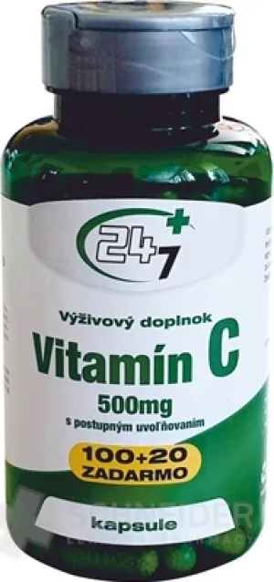 24/7 Plus Vitamin C 500 mg