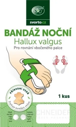 Svorto NACHTVERBAND Hallux Valgus