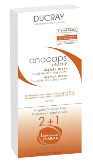 Ducray Anacaps drei Activ TRIO 3x30 Kapseln