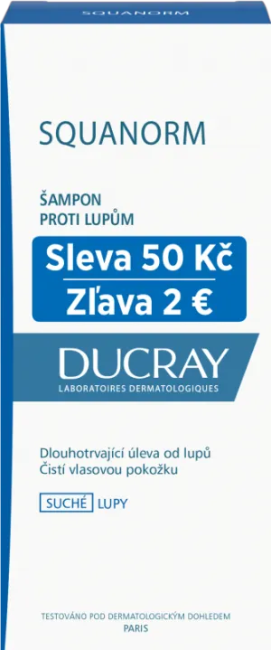Ducray Squanorm Behandlungsshampoo gegen trockene Schuppen 200 ml