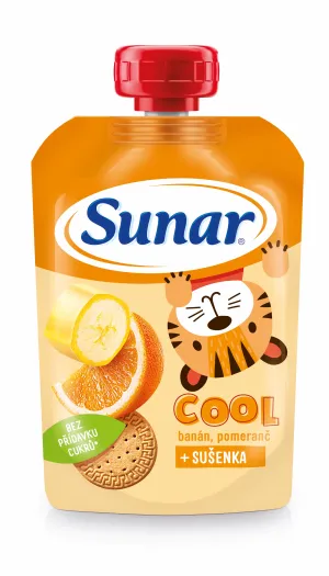 Sunar COOL Fruit Orange, Banane, Kekse