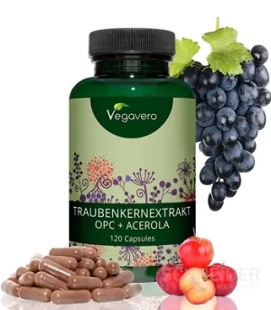 Vegavero Traubenkernextrakt OPC + Acerola