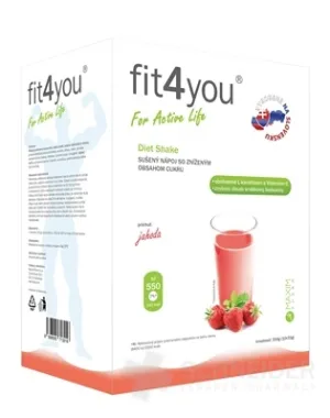 Fit4You Diät-Shake ERDBEERE