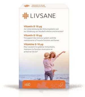LIVSANE Vitamin D 10 μg