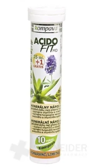 compava ACIDOFIT MD ORANGE+LIME