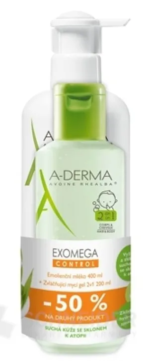 A-DERMA EXOMEGA CONTROL ERWEITERENDE MILCH (Zľava)