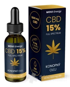 MOVIt CBD 15 % Vollspektrum-HANFÖL