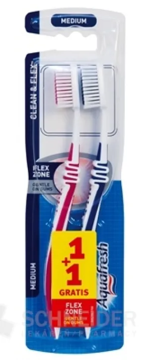 Aquafresh Flex Clean Medium (1+1 gratis)