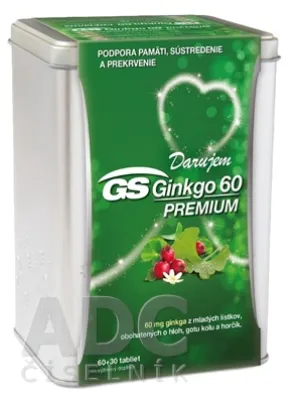 GS Ginkgo Premium 60, Tab. 60+30 Geschenk 2019