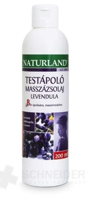 NATURLAND BEHANDLUNGSMASSAGEÖL MIT LAVENDEL