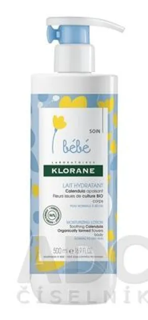 Klorane Bebe Feuchtigkeitsmilch 500 ml