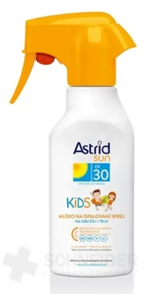 ASTRID SUN Kinderbräunungslotion OF 30