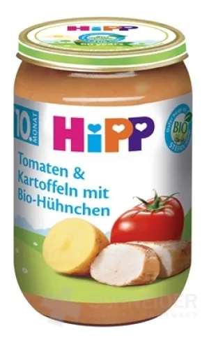 HiPP BIO Tomaten und Kartoffeln mit Hähnchen