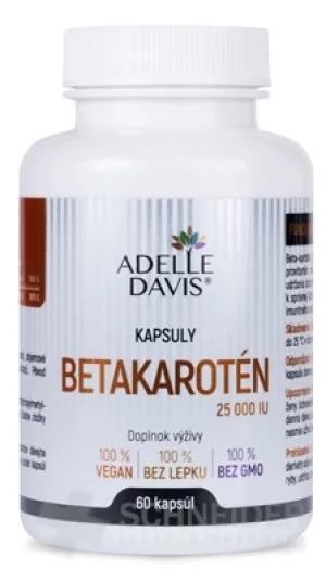 Adelle Davis BETA-CAROTIN 25000 IE