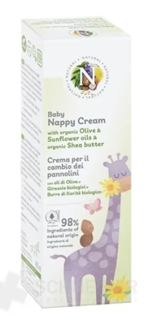 NATÜRLICHE Babywindelcreme