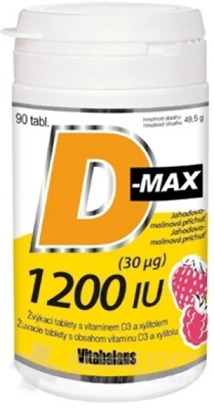 Vitabalans D-max 1200 IE (30 µg)