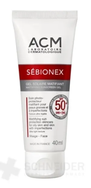 ACM SÉBIONEX Mattierendes Cremegel zum Bräunen