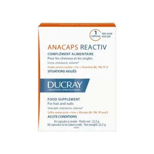 Ducray Anacaps Reactive 30ks
