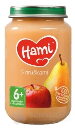 Hami-Fruchtbeilage mit Birnen