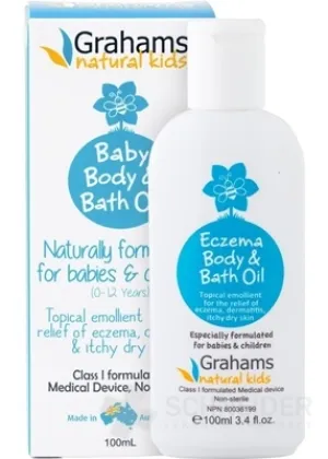 Grahams natürliches Baby-Ekzem-Körper- und Badeöl