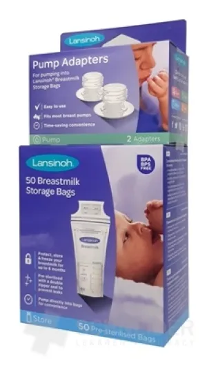 LANSINOH Muttermilch-Aufbewahrungsbeutel