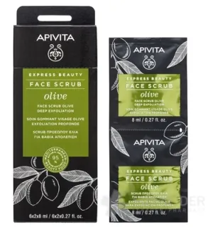 APIVITA EXPRESS BEAUTY GESICHTSPEELING oliv