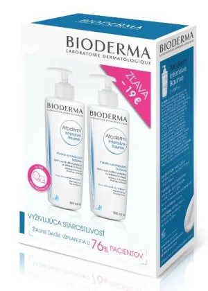 Bioderma Atoderm Intensive Baume 2x500ml