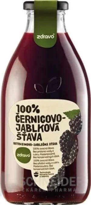 gesunder 100 % BROMBEER-APFEL-SAFT