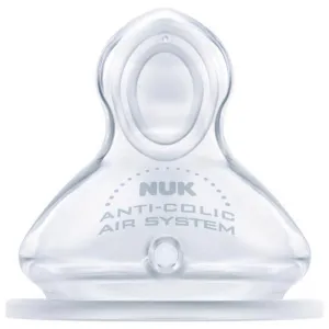 NUK Schnuller für FC+ Flasche, V1 Silikon, Anti-Kolik