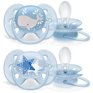 AVENT Schnuller 6-18M Ultraweiches Bild, Junge