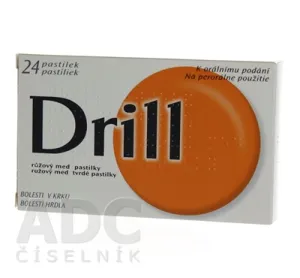DRILL PINK HONEY Hartpastillen pas 1x24 Stk