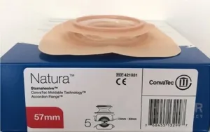Pad mit Akkordeonring Natura Stomahesive