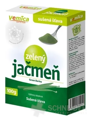 Vemica Grüne Gerste – getrockneter Saft
