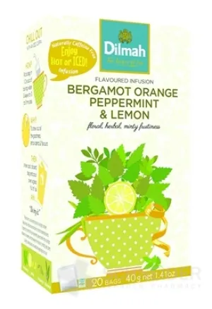 Dilmah BERGAMOTTE ORANGE PFEFFERMINZE &amp; ZITRONE