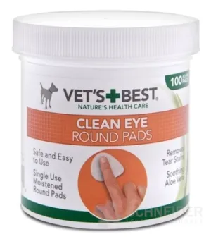 VET'S BEST CLEAN EYE RUNDE PADS