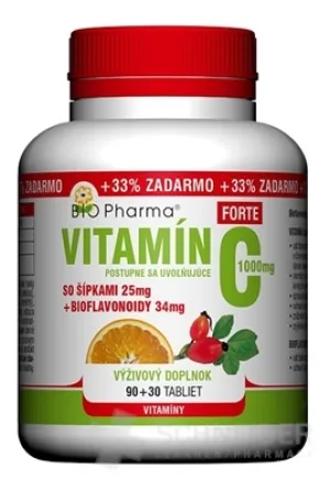 BIO Pharma Vitamin C mit Pfeilen 1000 mg FORTE