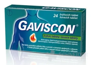 Gaviscon Kautabletten 24 Tabletten