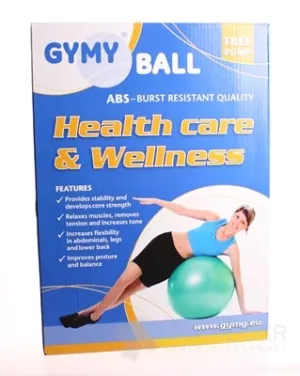GYMS REHABILITATIONSBALL ABS 65 cm + Pumpe