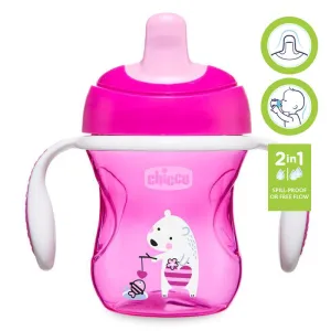 CHICCO Trainingsbecher mit Henkel 200 ml