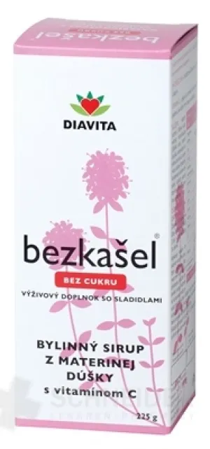 BEZKAŠEL zuckerfreier Kräutersirup aus Mutters Kleid