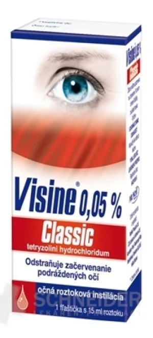 Visine Classic 0,05 %, 15 ml