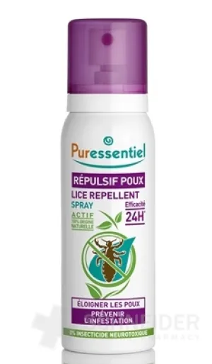 PURESSENTIEL Repelent proti všiam