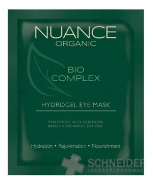 NUANCE ORGANIC BIO COMPLEX HYDROGEL AUGENMASKE