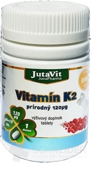 JutaVit Vitamin K2 natürlich 120 µg