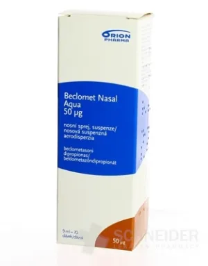 BECLOMET NASENAQUA 50 µg