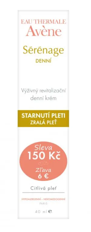 Avene Sérénage Nährende, revitalisierende Tagescreme 40 ml