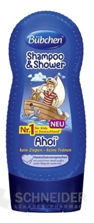 BUBCHEN KIDS SHP+SHOWER. GEL 2in1 HALLO SEEMANN