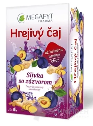 MEGAFYT Wärmetee Pflaume mit Ingwer